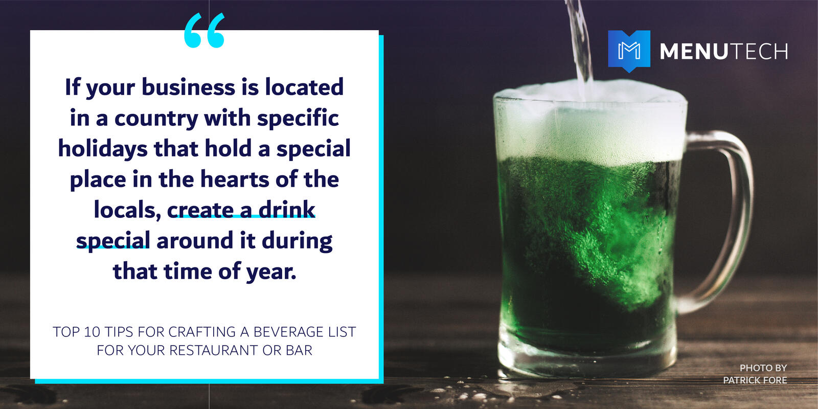 Top 10 Tips For Crafting a Beverage List For Your Restaurant or Bar